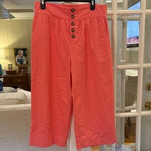 CROSBY by Mollie Burch Button-Front Wide-Leg Pants